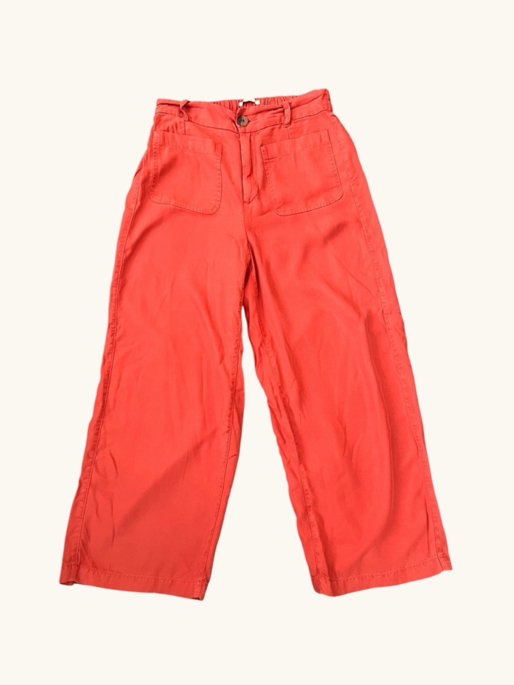 Cynthia Rowley Wide-Leg Cropped Pants